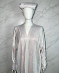 PASHMINA - Elegant Paisley Patterned Shawl with Intricate Embellishments for Stylish Wear