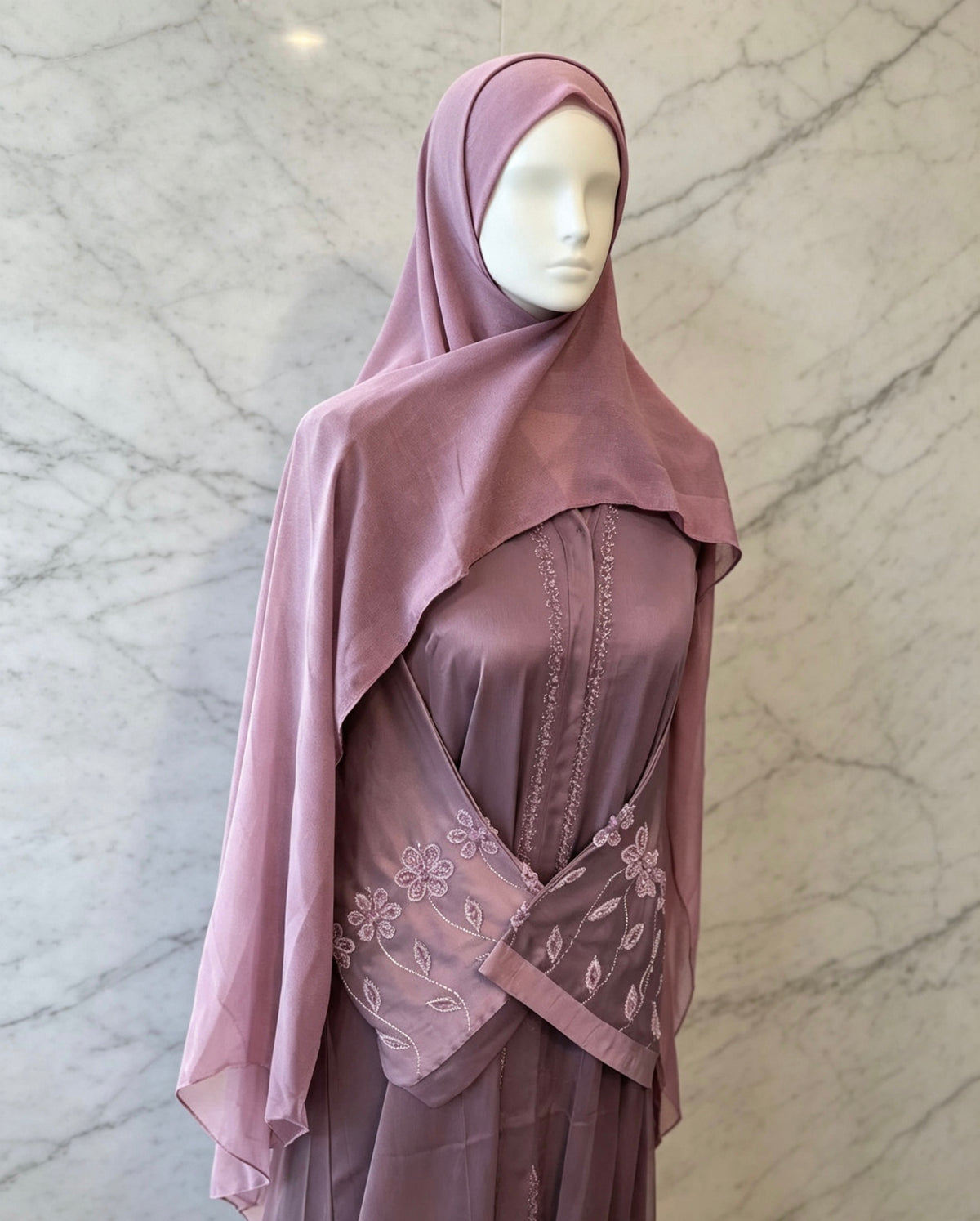 PURPLE LOVE ABAYA