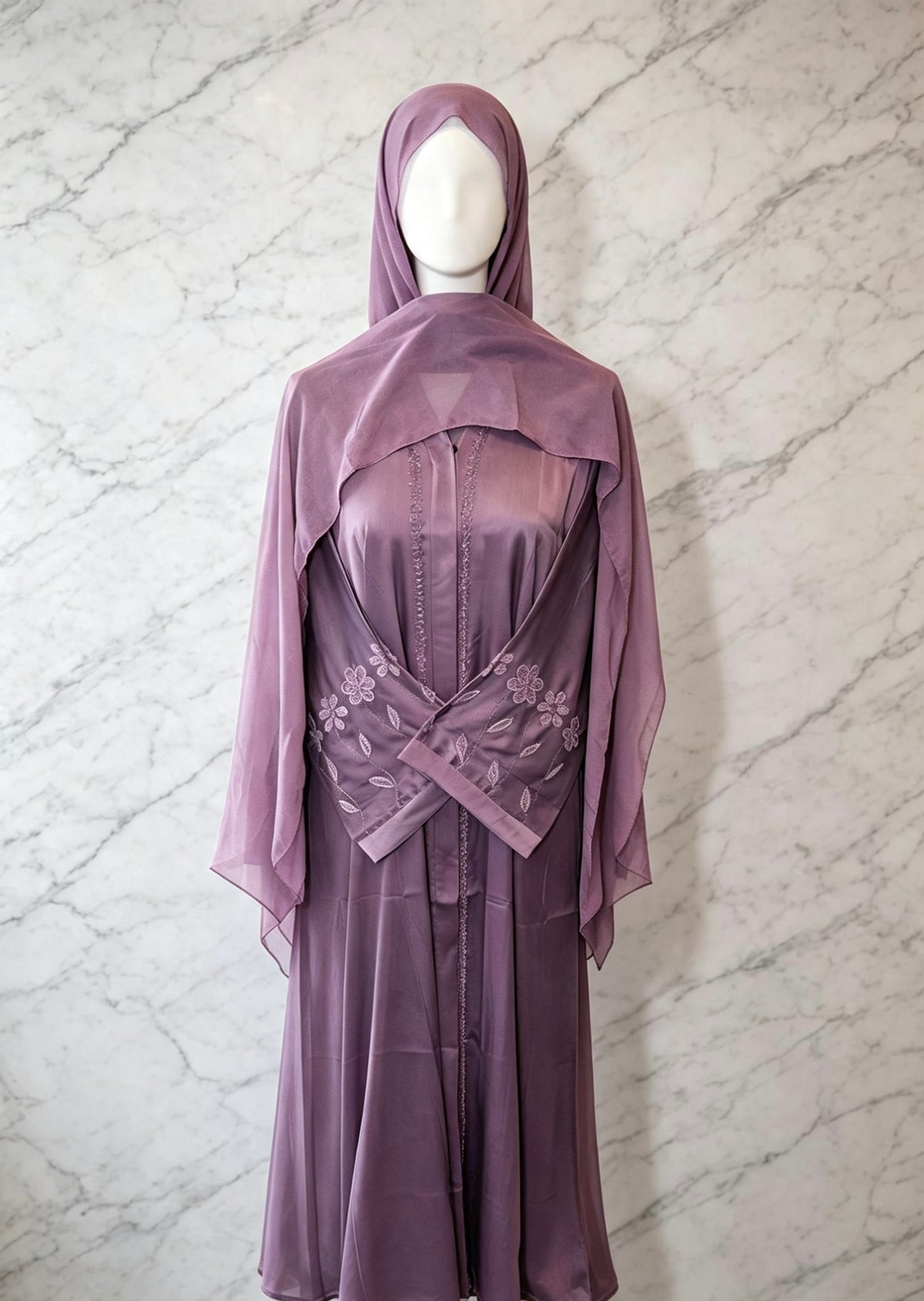 PURPLE LOVE ABAYA
