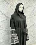 Keffiyeh abaya + hijab