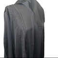 CLASSY BLACK BUTTON ABAYA